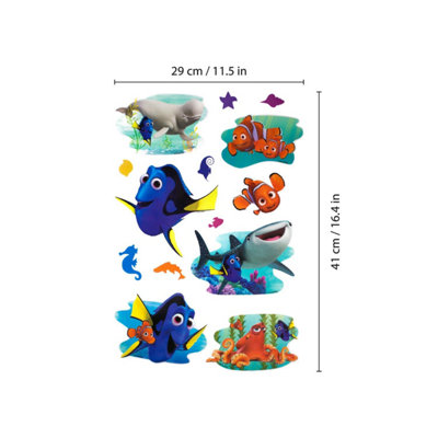 Walplus 3D Disney  Nemokids Sticker PVC Multicoloured - 7