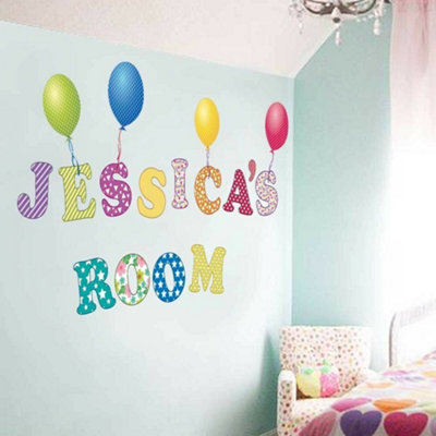 Walplus A-Z Alphabet Nursery Kids Wall Stickers Mural Decal Paper Art Decoration Kids Sticker PVC Multicoloured - 4