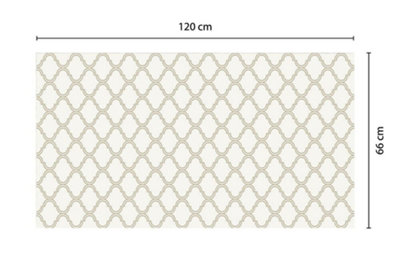 Walplus Arabesque Seamless Pattern Mat Home Decor 66 x 120 cm