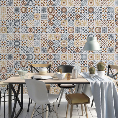 Walplus AzulejoTile Stickers Room Décor PVC Price Comparisons | Compare The Build
