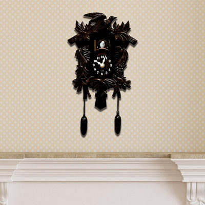 Walplus Black Forest Vintage Wall Clock Cuckoo - 4