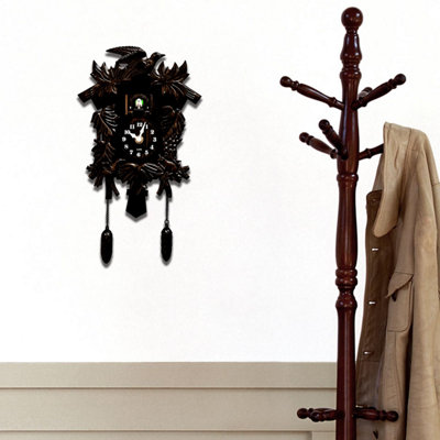 Walplus Black Forest Vintage Wall Clock Cuckoo - 5
