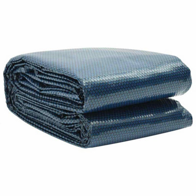 Walplus Black Solar Swimming Pool Cover Round 0.1 mm 549 x 549 cm