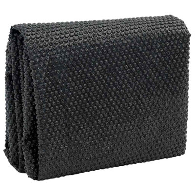 Walplus Black Solar Swimming Pool Cover Round 0.1 mm 549 x 549 cm