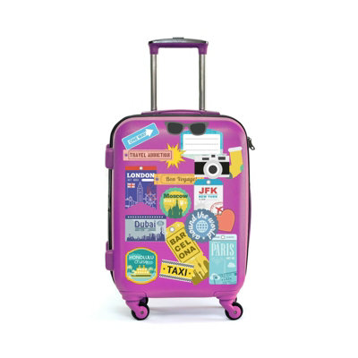 Walplus Classic Luggage Labels Travel Mural Wall Stickers Decoration Home 60Cm X 50Cm Kids Sticker PVC Multicoloured
