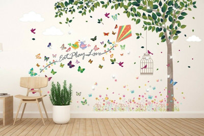 Walplus Combo Kids Joy of Spring Wall Sticker PVC | DIY at B&Q