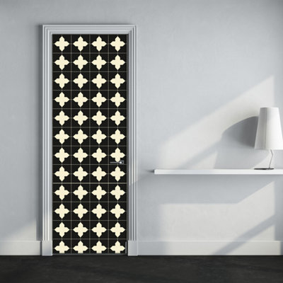 Walplus Crosses Pattern Door Mural Sticker - Wm5102 X 6 Pcs | DIY at B&Q