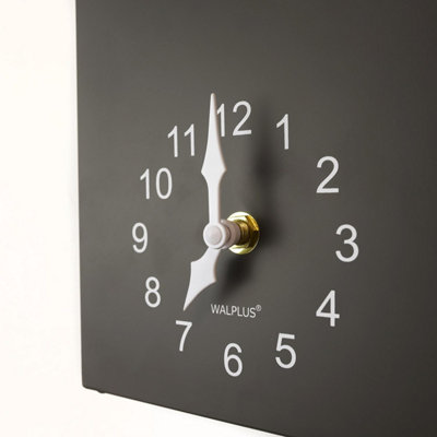 Walplus Cuckoo Clock with Four Working Bird and Pendulum - Elegant Bird Clock for Wall Decor, Classic Cookoo Clock - 25cm x 20cm