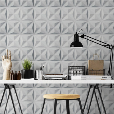 Walplus Cullinans Eco Friendly 3D Wall Panels Decorative Tiles Eco Fiber