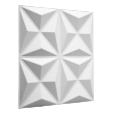 Walplus Cullinans Eco Friendly 3D Wall Panels Decorative Tiles Eco Fiber - 4