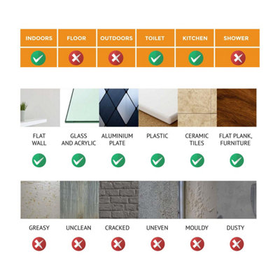 Walplus Greenboard Mural Self-Adhesive Decal Wall Sticker X 2 Packs - 5