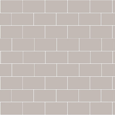 Walplus Harbor Grey Metro Flat 2D Tile Stickers (12Pcs) - 5