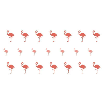 Walplus Pink Flamingos Kids Sticker PVC Amber - 3