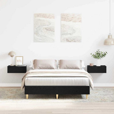 WALPLUS Platform Bed Frame - Engineered Wood - Modern