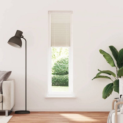 WALPLUS Pleated Window Blind Creme Cream 40 x 200 cm 1 Package