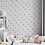 Walplus Polka Dots Pink & Greykids Sticker PVC Pink, Light Grey