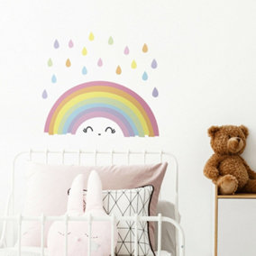 Walplus Rainbow Kids Sticker PVC Multicoloured