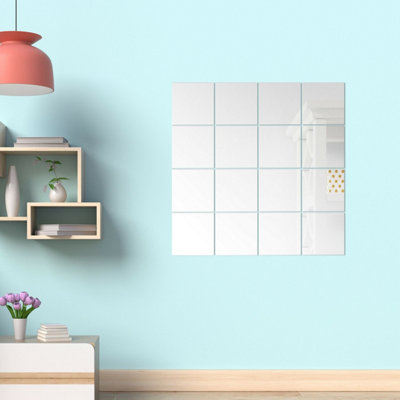 Walplus Square Mirror Wall Art 16pcs - 4