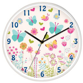 Walplus Summer Dream Children Clock - 25 cm / 9.8 in