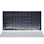 Walplus Terrazzo Silver Touch Dark Mosaic Wall 2D Tile Stickers Multipack 24Pcs