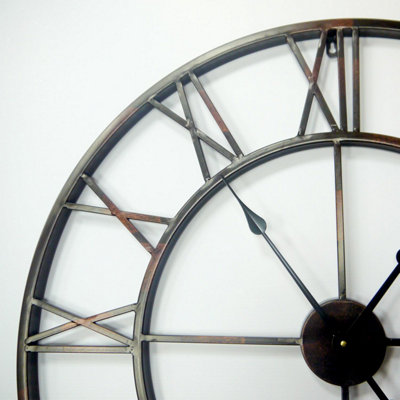 Walplus Wall Clock Oversize Roman No. 100 - 4