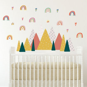 Walplus Wall Decor, Nursery, Cute Kidsroom, Babygirl, Modern Home, Children Wall Sticker Kids Sticker PVC Multicoloured