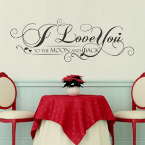 Walplus Wall Sticker Decal Wall Art I Love You Quote Home Decorations Bedroom