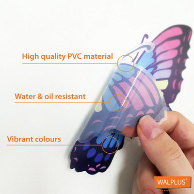 Walplus Wall Stickers Mural Decal Paper Art Fox Tree Height Measure Kids Children Kids Sticker PVC Multicoloured - 6