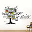 Walplus Wall Stickers Mural Decal Paper Art Photo Frame Birdcage Family Birds Quote