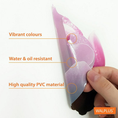 Walplus White Magnolia Flowerkids Sticker PVC - 6