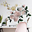 Walplus White Magnolia With Roses Wall Stickers Mural Decal