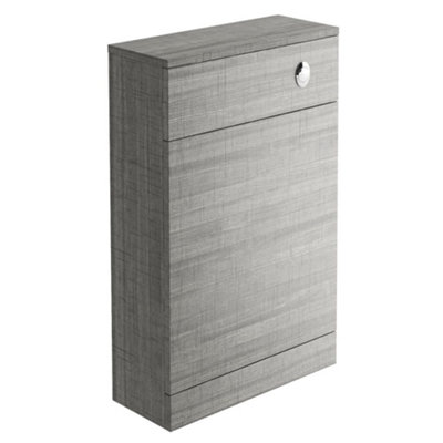 Walter Grey Wood Effect WC Unit