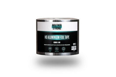 Walther Strong HD Aluminium Foil Tape - 100MM x 45M