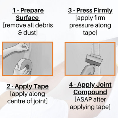 Walther Strong HD Orange Scrim Tape 75mm x 90mtr