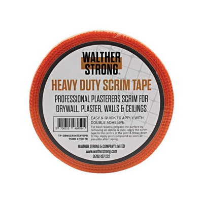 Walther Strong Heavy Duty Scrim Tape 50mm x 90m One Colour (One Size)