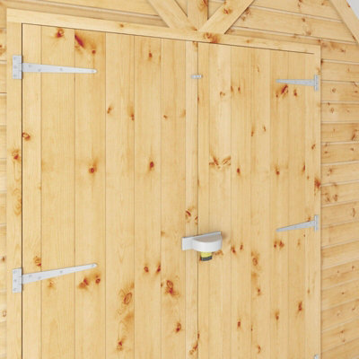 Waltons 10 x 8 Garden Workshop Shed Barn Double Door Tongue and Groove Toolshed