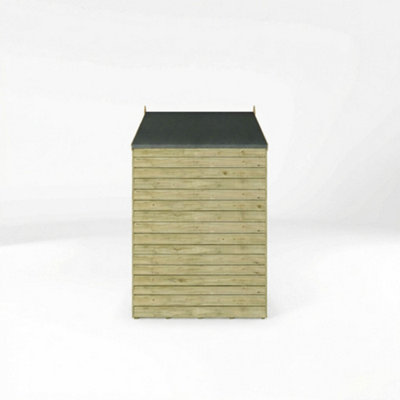 Waltons 4 x 6 Overlap Apex Garden Storage Shed Windowless Double Door
