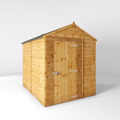 Waltons 8 x 6 Modular Shiplap Wooden Garden Storage Shed Windowless