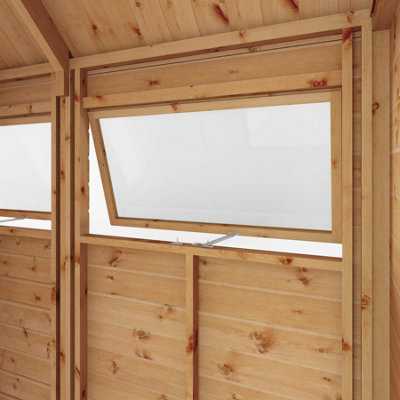 Waltons 8 x 8 Garden Workshop Shed Barn Double Door Tongue and Groove Toolshed