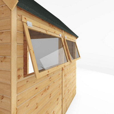 Waltons 8 x 8 Garden Workshop Shed Barn Double Door Tongue and Groove Toolshed