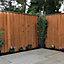 Waltons Feather Edge 3 x 6 Pressure Treated Wooden Garden Fence Panels - 4 Pack