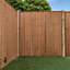 Waltons Feather Edge 5 x 6 Pressure Treated Wooden Garden Fence Panels - 10 Pack