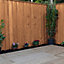 Waltons Feather Edge 5 x 6 Pressure Treated Wooden Garden Fence Panels - 20 Pack