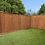 Waltons Feather Edge 5 x 6 Pressure Treated Wooden Garden Fence Panels - 3 Pack