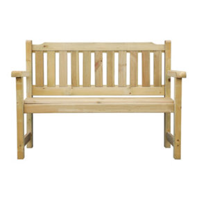 Waltons Pressure Treated 2 Seater 4ft Garden Bench