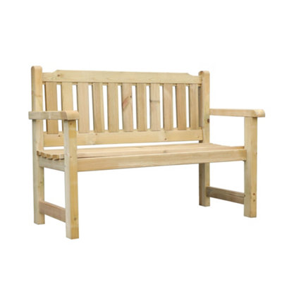 Pressure treated deals garden bench