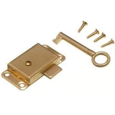 Wardrobe Cupboard Drawer Cabinet Door Lock and Key 50MM with Screws