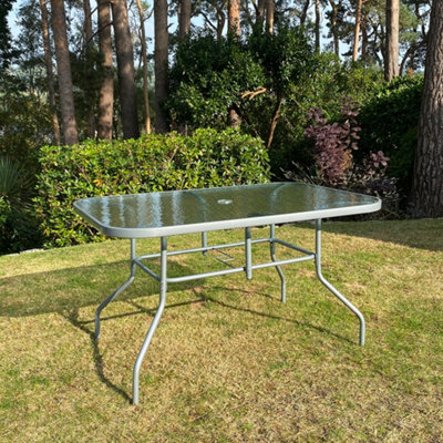 Wareham 8 Piece Garden Furniture Set with Folding Chairs - 3