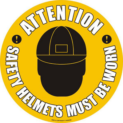 Warehouse Floor Graphic Marker Safety Signs - Strong Self Adhesive ...