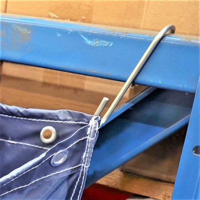 Warehouse Waste Recycling Racking Sack - Multiple Fixing Options - Double Stitched Strength - 160 Litre Capacity - 3